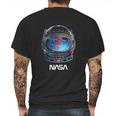 Nasa Galaxy Lineart Fill Helmet Mens Back Print T-shirt