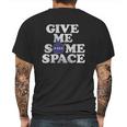 Nasa Give Me Some Space Mens Back Print T-shirt