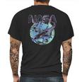 Nasa Pastel Earth Mens Back Print T-shirt