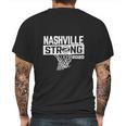 Nashville Strong Basketball Charity Mens Back Print T-shirt