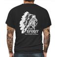 Native American Indians The Spirit Still Strong And Here Mens Back Print T-shirt