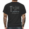 Neil Degrasse Tyson Math Is The Language Universe Mens Back Print T-shirt