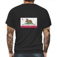 New California Republic Ncr Flag Mens Back Print T-shirt