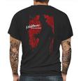 Nightmare On Elm Street Slayer Silhouette Mens Back Print T-shirt