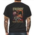 Nightmare On Elm Street Never Sleep Again Black Mens Back Print T-shirt