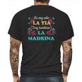 No Soy Solo La Tia Soy Tambien La Madrina Mens Back Print T-shirt