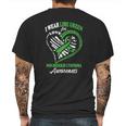 Non-Hodgkin LymphomaShirt - I Wear Lime Green For My Hero Mens Back Print T-shirt