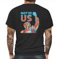 Not Me Us Bernie Sanders Mens Back Print T-shirt