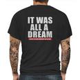 Notorious Big Biggie Smalls It Was All A Dream Mens Back Print T-shirt