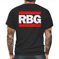 Notorious Rbg Box Logo Mens Back Print T-shirt