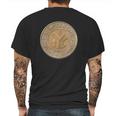 Nyc Subway Token Mens Back Print T-shirt