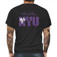 Nyu Mens Back Print T-shirt