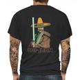 Obi Juan Mens Back Print T-shirt