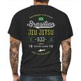 Ocean Shark Jiu Jitsu For Bjj Jujitsu Gift Mens Back Print T-shirt