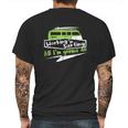 Ocean Surfing Vans Working And Surfing Mens Back Print T-shirt