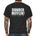 The Office Dunder Mifflin Mens Back Print T-shirt