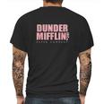 The Office Dunder Mifflin Logo Mens Back Print T-shirt