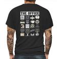 The Office Quote Mash Up Mens Back Print T-shirt