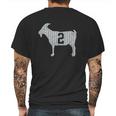 Official Goat Gear Goat 02 Vintage Jeter Mens Back Print T-shirt