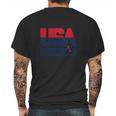 Olympic Dream Team Usa Logo Mens Back Print T-shirt