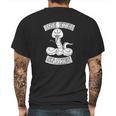 One Eyed Snake Mens Back Print T-shirt