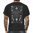 Ouija Board Varsity Goth Emo Occult Mens Back Print T-shirt