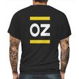 The Oz T-Shirts Mens Back Print T-shirt