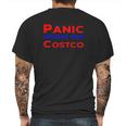 Panic At The Costco Mens Back Print T-shirt