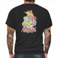 Pansexual Snake Kawaii Pastel Goth Subtle Pan Pride Mens Back Print T-shirt