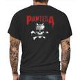 Pantera Official Horned Skull Stencil Mens Back Print T-shirt