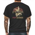 Papa Saurus Jeep Outdoor Road Trip Vintage Popular Gift Mens Back Print T-shirt