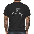 Parkour The Office Mens Back Print T-shirt