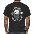 Pastel Goth I Have Anxiety Kawaii Grim Tea Gift Mens Back Print T-shirt