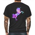 Pastel Goth Unicorn Vaporwave Kawaii Gift Mens Back Print T-shirt