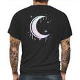 Pastel Moon Kawaii Pastel Goth Mens Back Print T-shirt