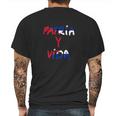 Patria Y Vida Cuba Cuban Freedom Movement Himno Cubano Mens Back Print T-shirt