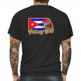 Patria Y Vida Cuba Flag Mens Back Print T-shirt