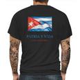 Patria Y Vida Viva Cuba Libre Mens Back Print T-shirt