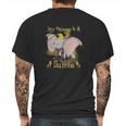 My Patronus Is A Dumbo Mens Back Print T-shirt