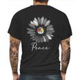 Peace Loving People Gift Graygiftscale With Spot Color Design Great Gift Mens Back Print T-shirt