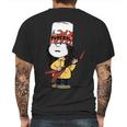 Peanut Buckethead Mens Back Print T-shirt