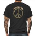 Peanuts Woodstock 50Th Anniversary Peace Sign Shirt Mens Back Print T-shirt