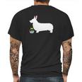 Pembroke Welsh Corgi Easter Bunny Dog Silhouette Mens Back Print T-shirt