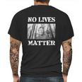 Pentti Linkola And No Lives Matter Mens Back Print T-shirt