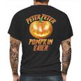 Peter Peter Pumpkin Eater Jackolantern Mens Back Print T-shirt