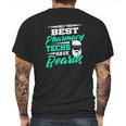 Mens Pharmacy Tech Beard Technician For Men Funny Gift Mens Back Print T-shirt