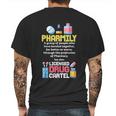 Pharmacy Technician Gift For A Pharmacist Mens Back Print T-shirt