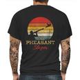 Pheasant Slayer Flying Bird Hunter Shooting Hunting Mens Back Print T-shirt