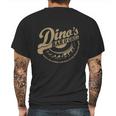 Phil Lynott Inspired Dinos Bar And Grill Mens Back Print T-shirt