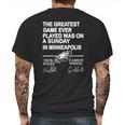 Philadelphia Eagles The Greatest Game Ever Played Was On A Sunday Mens Back Print T-shirt